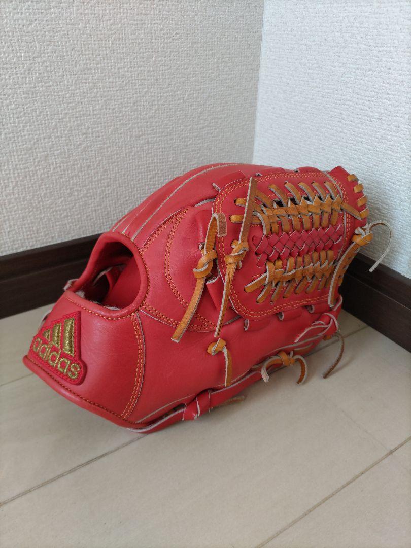 【美品　廃盤】adidas 軟式　グローブ　ety92 adidas アディダス 野球 軟式グラブ/グローブ 内野手用 中学生