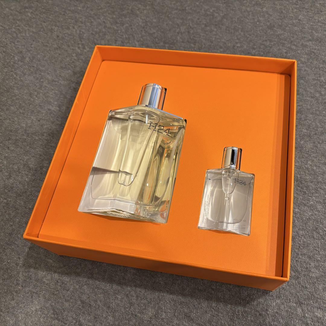 HERMES H24 オードトワレ ギフトボックス Hermes H24 Gift Set [4.2 Oz Eau De Toilette Refill + 30ml