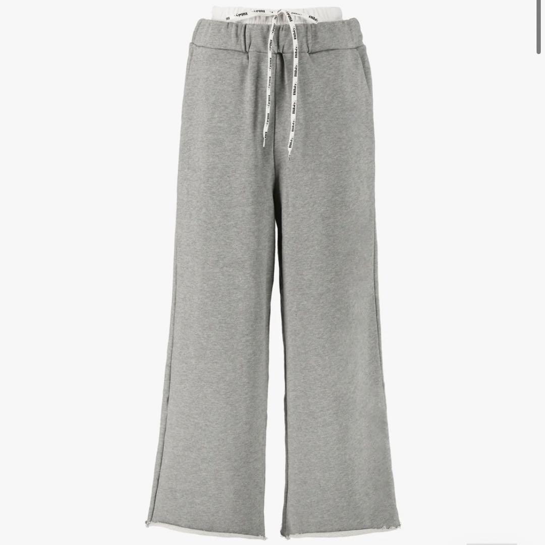 極美品　Bibiy　 スエット　パンツ　ホワイト　フリーサイズ 極美品 Bibiy スエット パンツ ホワイト フリーサイズ