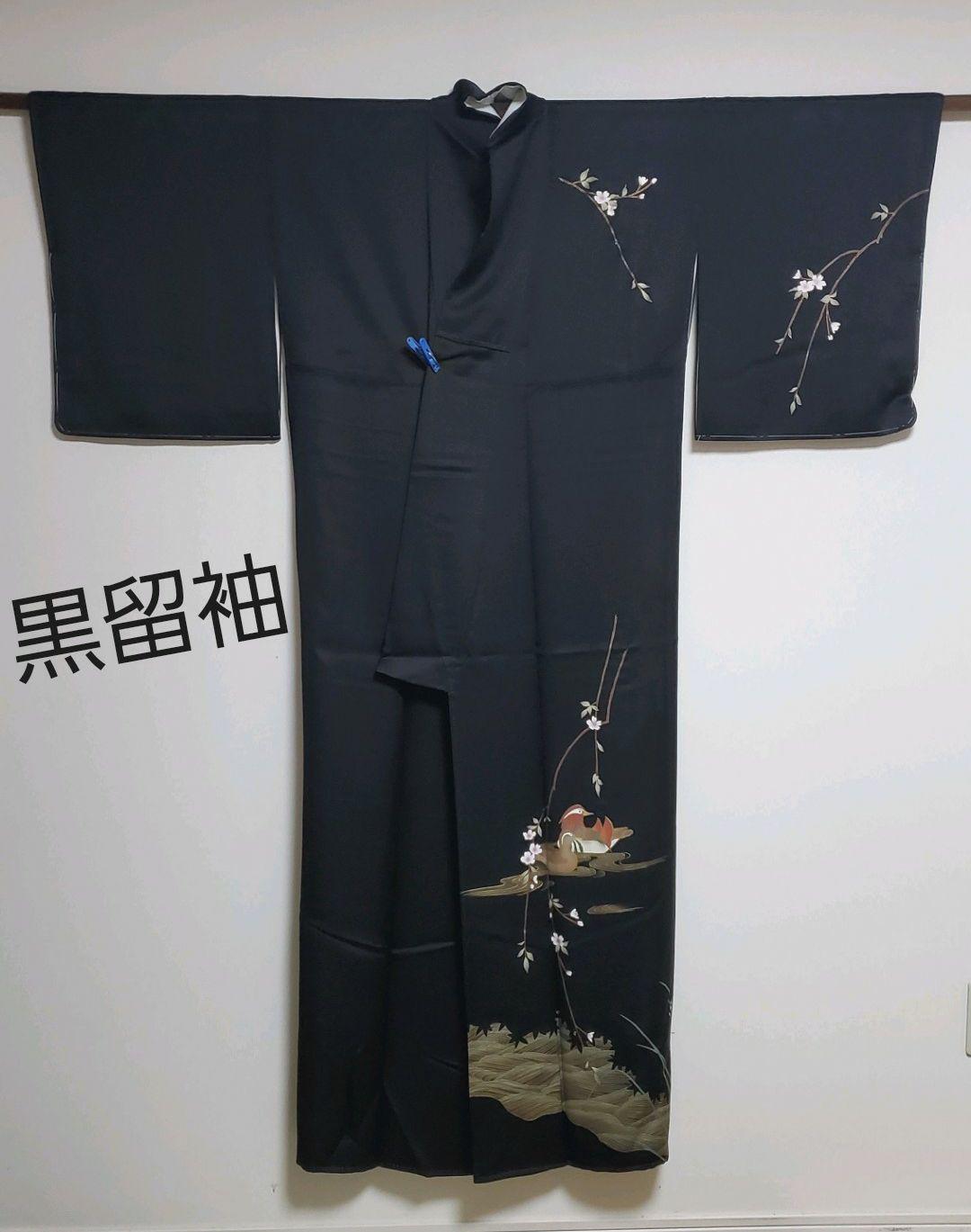 美品　未使用品　しつけ糸付き　小柄な方　訪問着単品 単衣 小紋 着物単品 扇 Lサイズ しつけ糸付き G7 - メルカリ