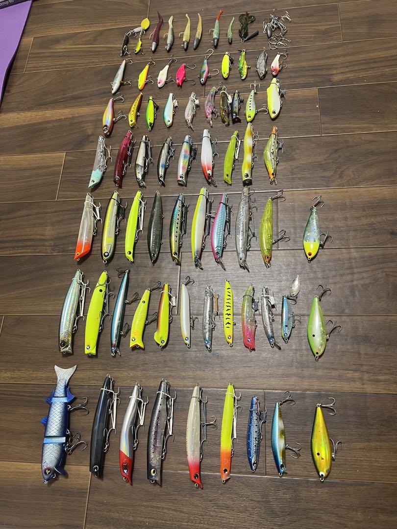 シーバスルアーまとめ売り BlueBlue Megabass etc. 通し