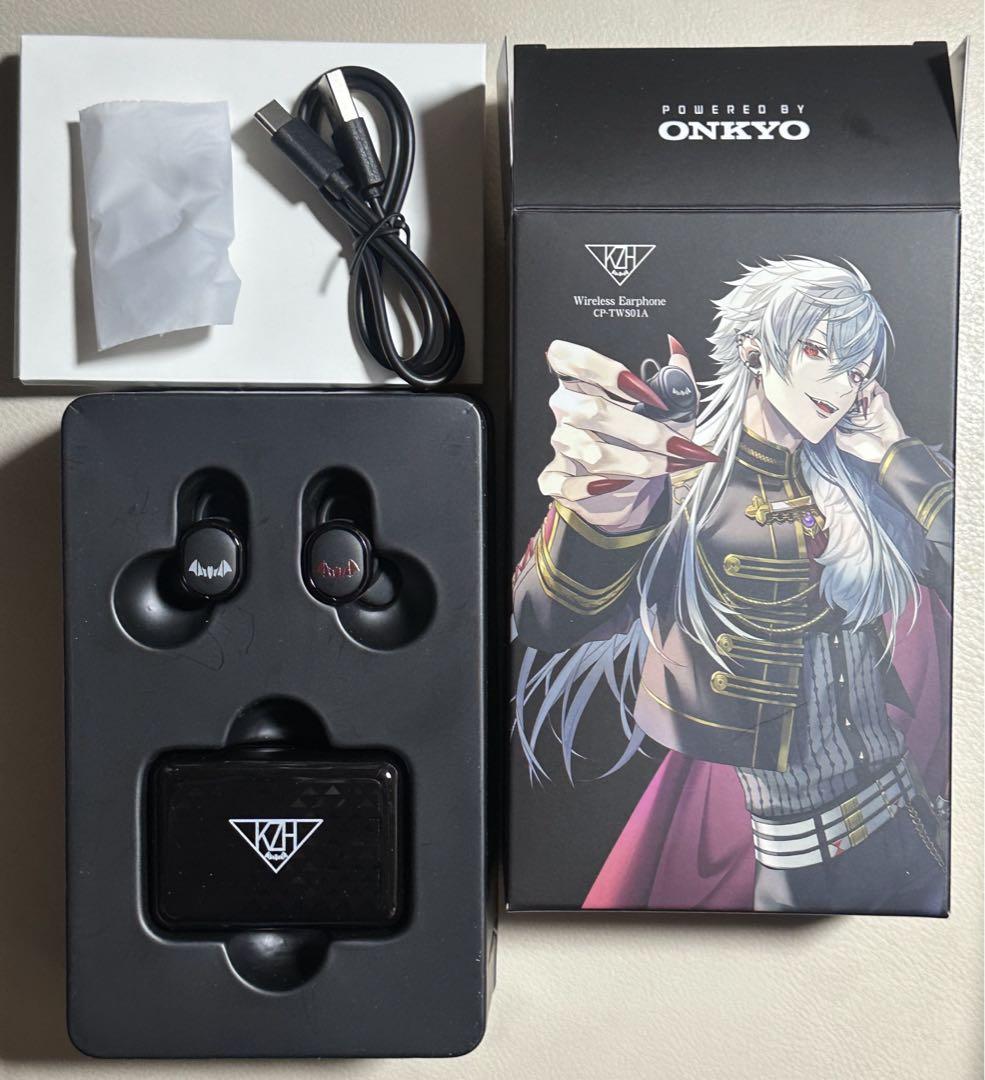 オンキヨーONKYO 叶 にじさんじ イヤホン あ、オンキヨーさんから僕の声が入ったイヤホンでるらしいよ