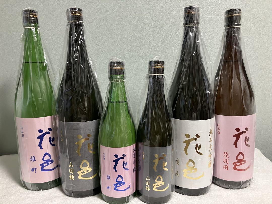 両関酒造　花邑セット売り　1800ml×4本　720ml×2本 両関酒造 花邑セット売り 1800ml×4本 720ml×2本 てらさ