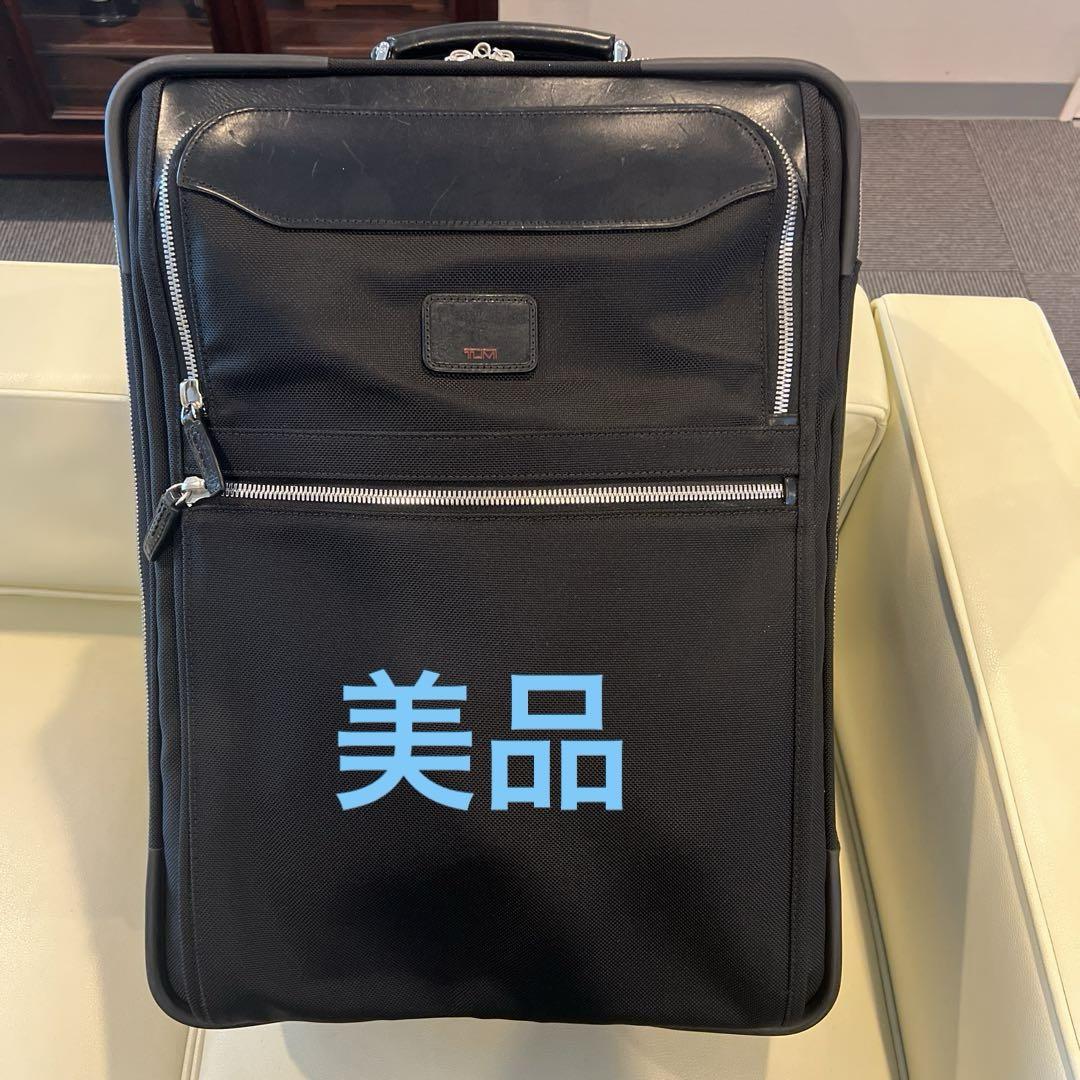 美品 TUMI キャリーケース 24021D スーツケース 黒（ナイロン