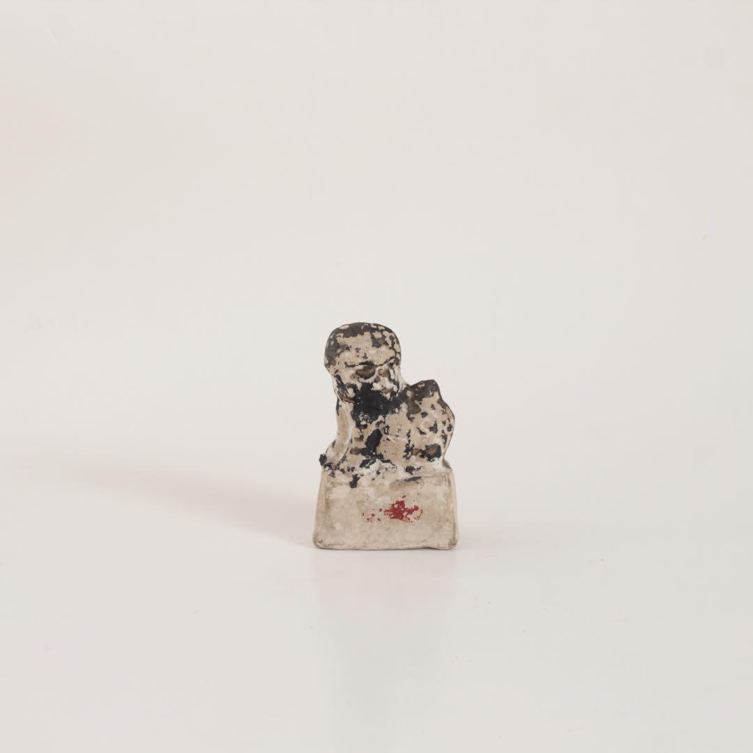 古作 土人形 獅子 古美術 古道具 アンティーク 郷土人形 No.5 古作 土人形 獅子 古美術 古道具 アンティーク 郷土人形 No.5