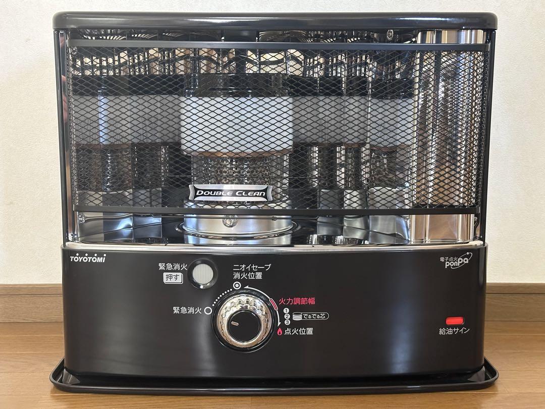 【使用数回のみ】トヨトミ ダブルクリーン 石油ストーブ RC-W36N 2023 使用数回のみ】トヨトミ ダブルクリーン 石油ストーブ RC-W36N