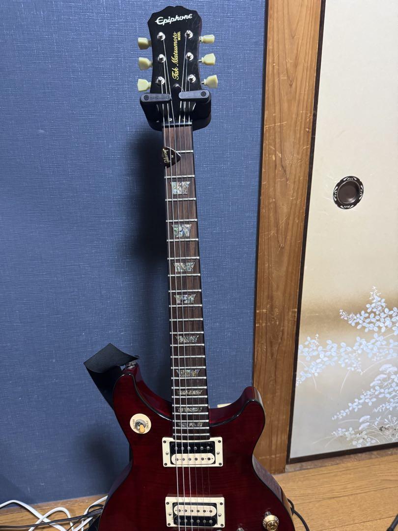 Epiphone tak matsumoto DCチェリーレッド エフェクター付 （TAK