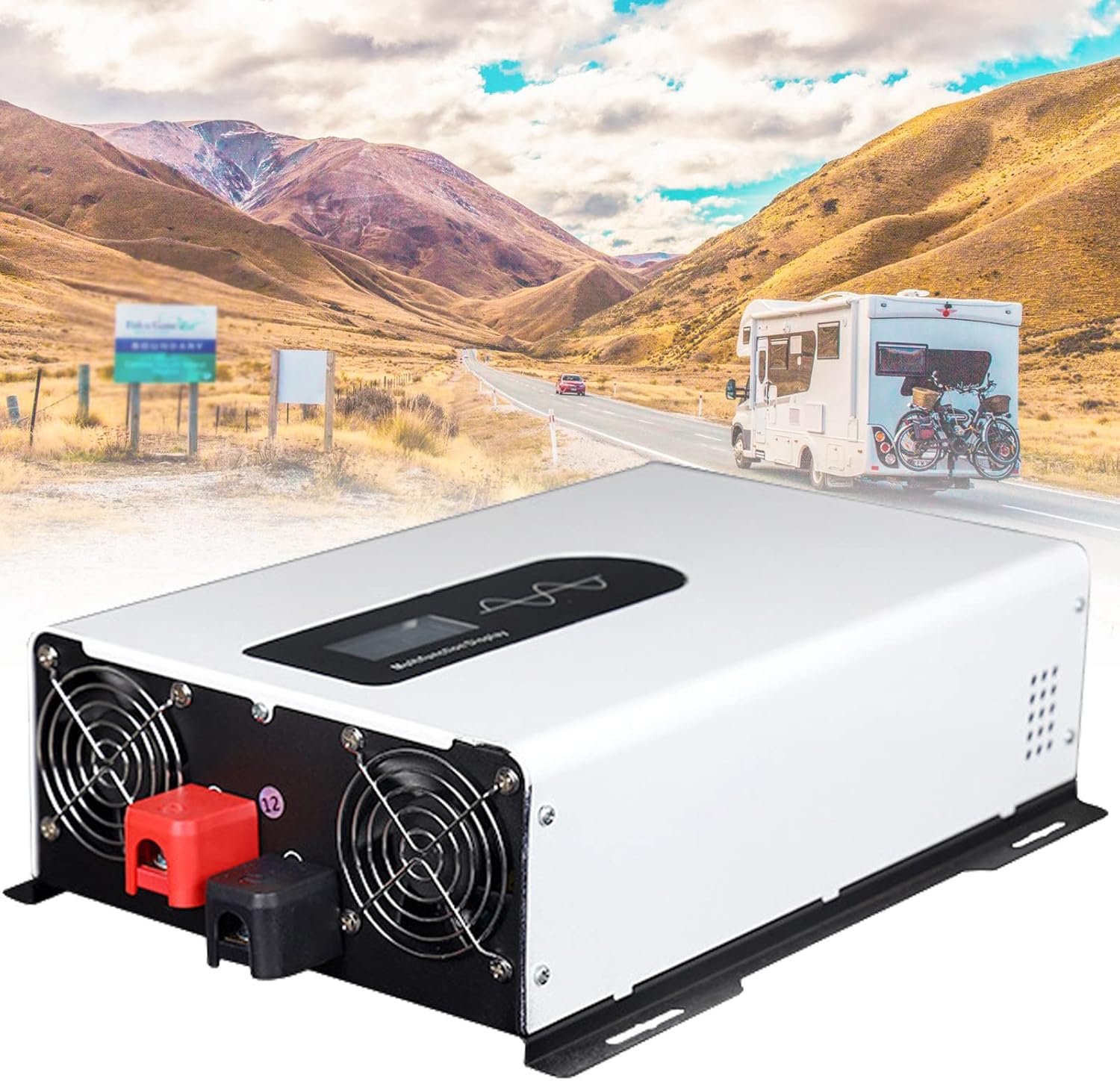 4500/5200/6600/10000W 純粋な正弦波パワー インバーター 12/24