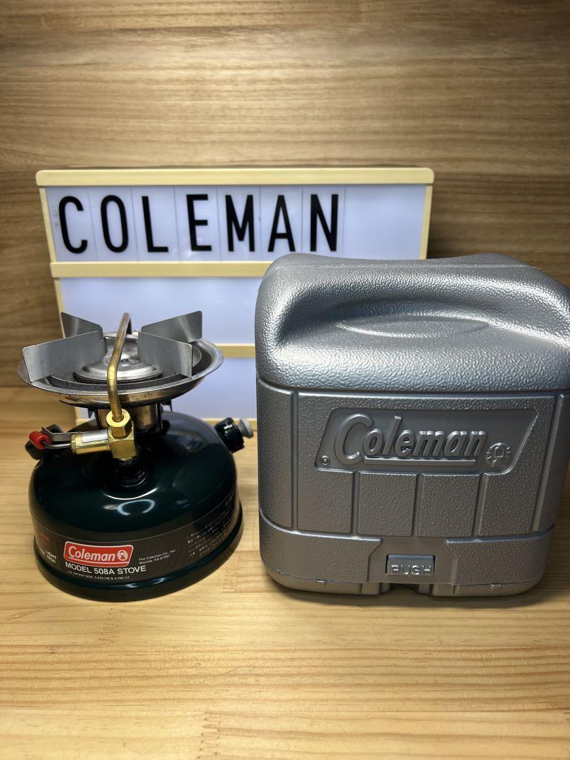 【超美品】コールマン　スポーツスター　508A マットブラックカスタム Coleman コールマン スポーツスターⅡストーブ 508A