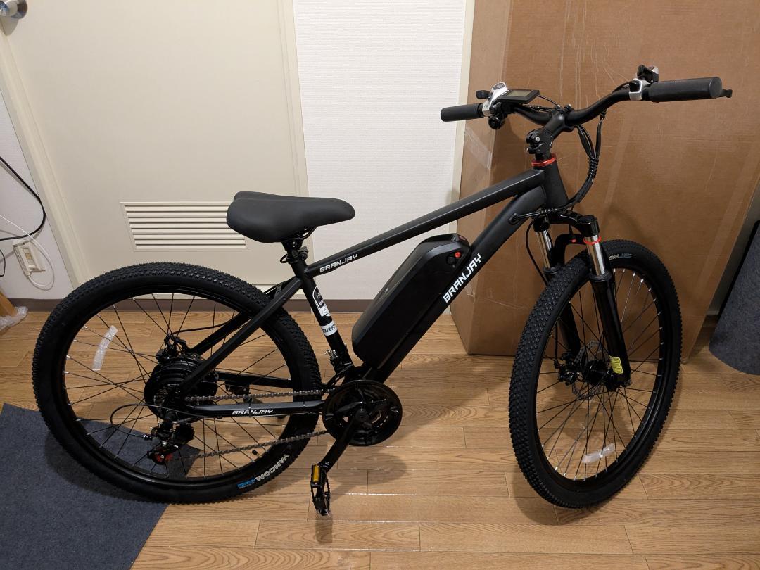 電動アシスト自転車 350W BRANJAY 【手渡し限定 東京】（空飛ぶ