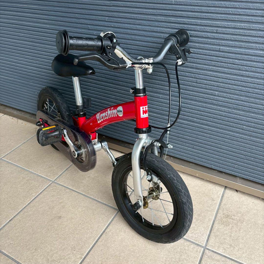 【最新型】へんしんバイク2 レッド　キックバイク Henshin Bike 最新型へんしんバイク2 レッド キックバイク Henshin Bike
