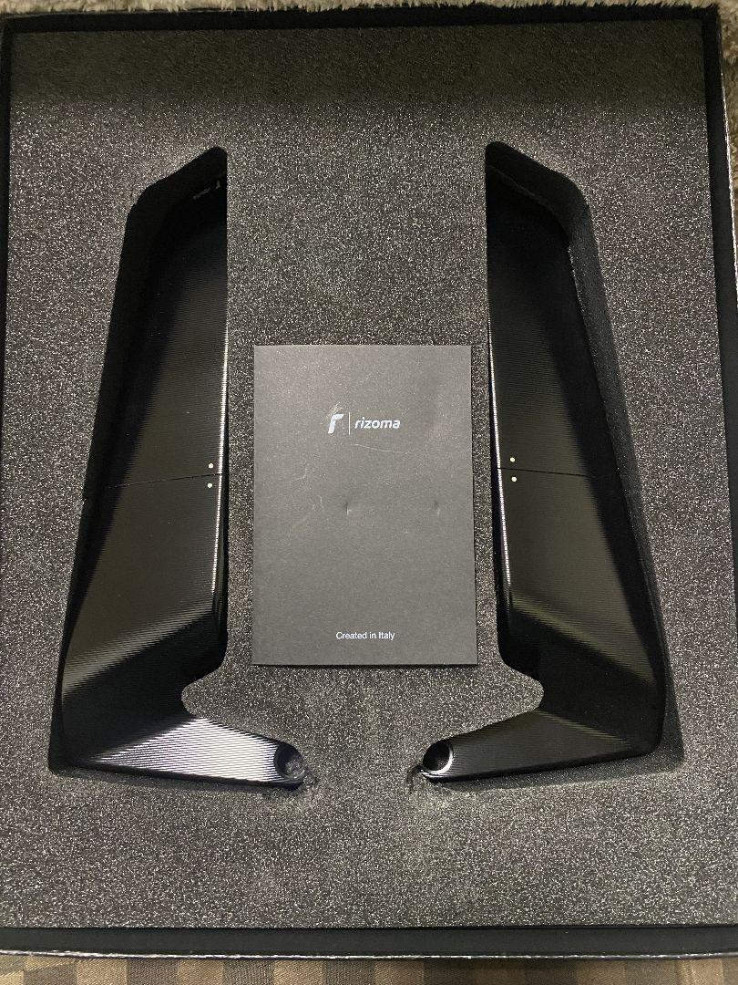 rizoma Stealth ブラックミラー BSN106 Buy Rizoma Stealth Mirrors '19-'24 Kawasaki ZX-6R– Motostarz USA