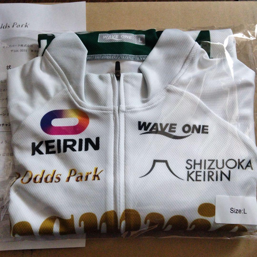 WAVE ONE サイクルジャージ Lサイズ KEIRIN（ウエイブニャン