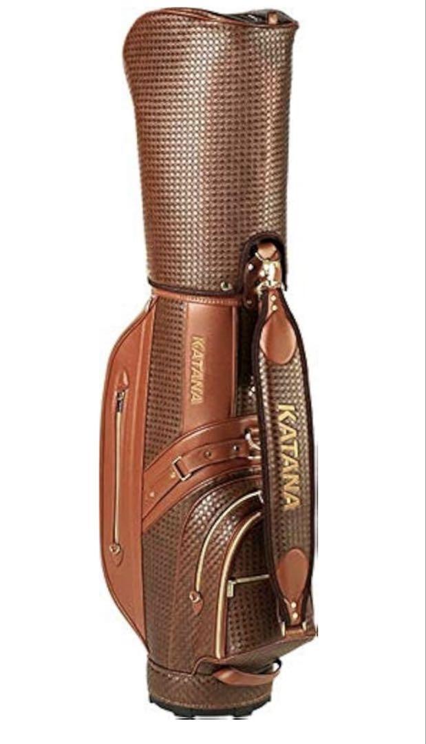 【値下げ】KATANA ゴルフバッグ YTC-29 ブラウン KATANA ゴルフバッグ YTC-29 ブラウン（カタナゴルフ正規品