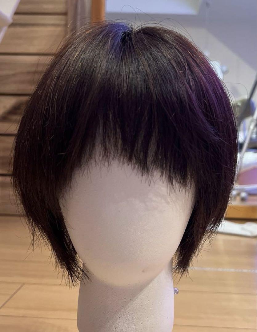 【りみ様】ワンステップ オーダーメイド ウィッグ 人毛100% 裏地は総メッシュ ワンステップ オーダーメイド ウィッグ 人毛100% 裏地は総