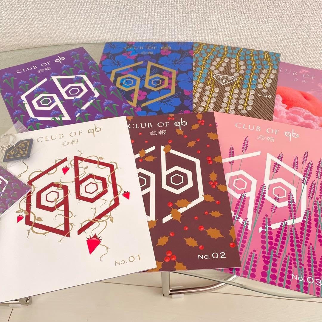 女王蜂　CLUB OF qb ファンクラブ会報　1,2,3,4,5,6,8 女王蜂 CLUB OF qb ファンクラブ会報 1,2,3,4,5,6,8（FC限定特典