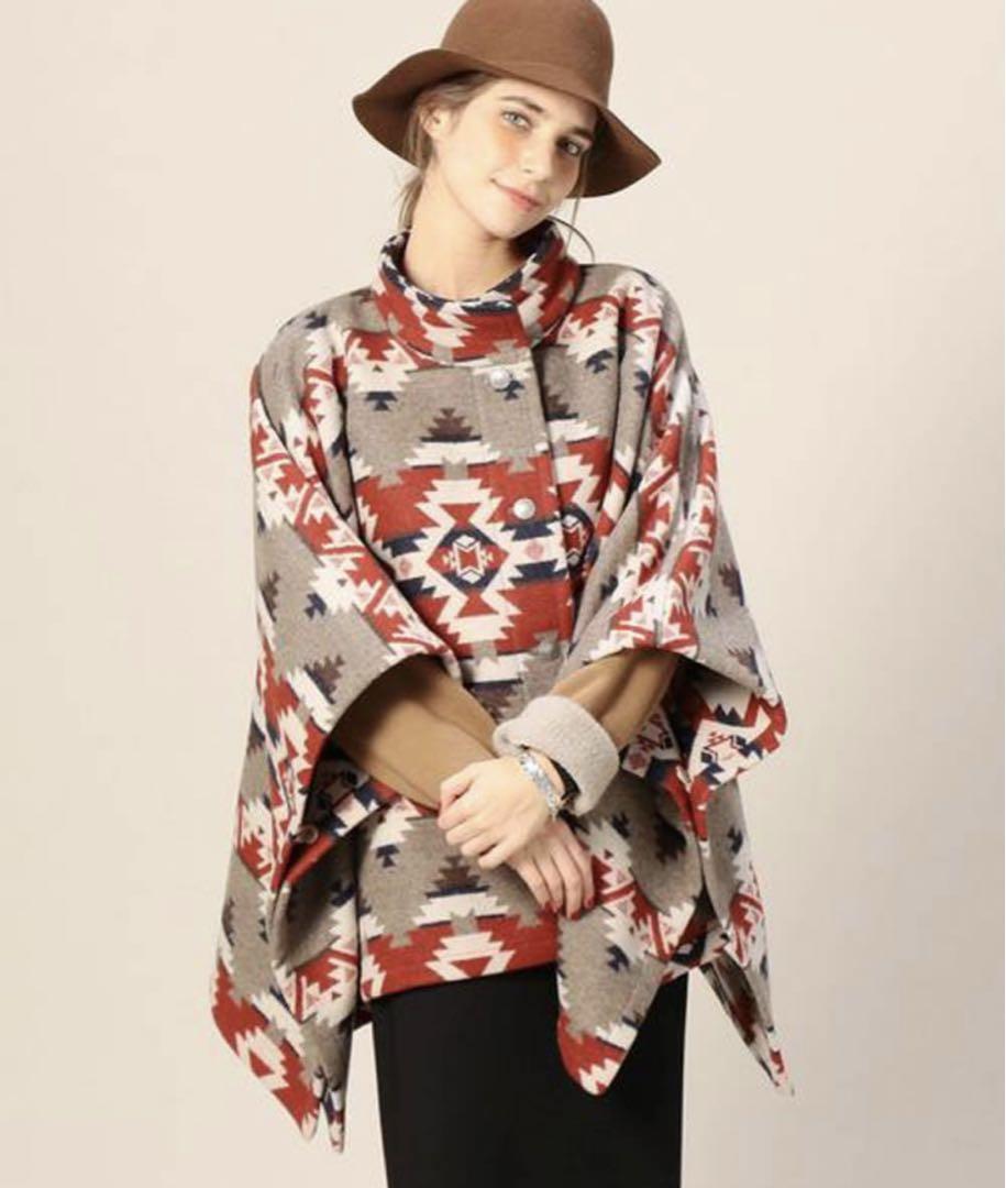 PENDLETON for BEAUTY&YOUTH CAPE ポンチョ PENDLETON for BEAUTY&YOUTH CAPE ポンチョ（中古美品☆2015AW