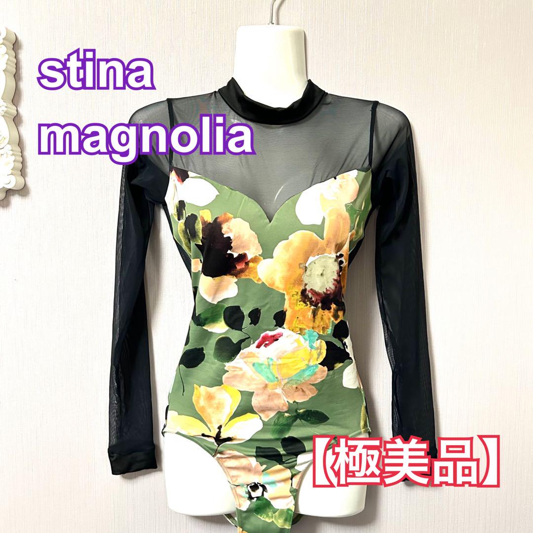 【希少】〓バレエ〓 stina レオタード magnolia マグノリア カーキ 希少】〓バレエ〓 stina レオタード magnolia マグノリア カーキ
