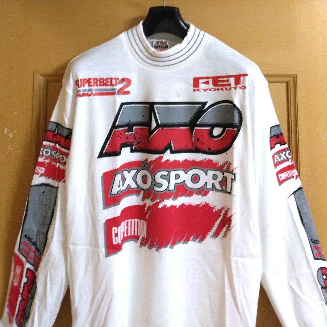 未使用 ビンテージ USA製 モトクロス AXO レーシング Tシャツ ロンT 未使用 ビンテージ USA製 モトクロス AXO レーシング Tシャツ