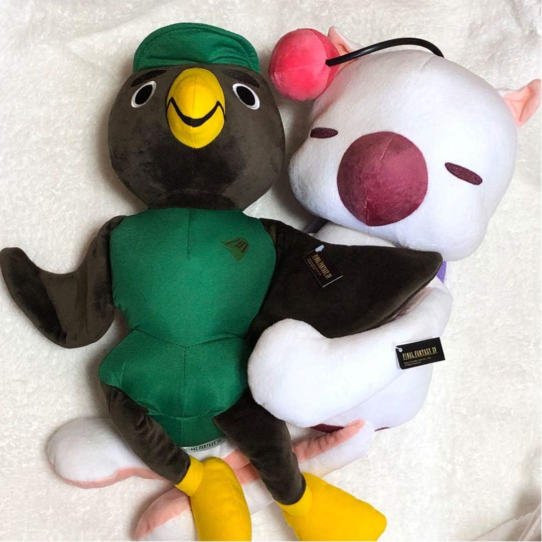 ぬいぐるみ FF15 FFXVケニー•クロウ&モーグリアミューズメント景品 ぬいぐるみ FF15 FFXVケニー•クロウ&モーグリアミューズメント
