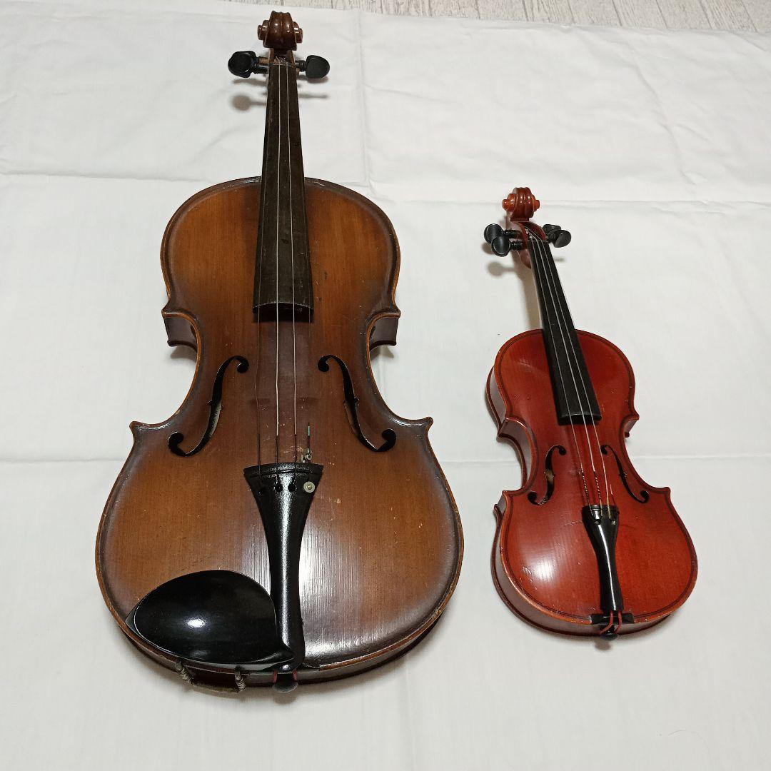 SUZUKI VIOLIN フルサイズ＆小型バイオリンセット　中古 SUZUKI VIOLIN フルサイズ＆小型バイオリンセット 中古（2024