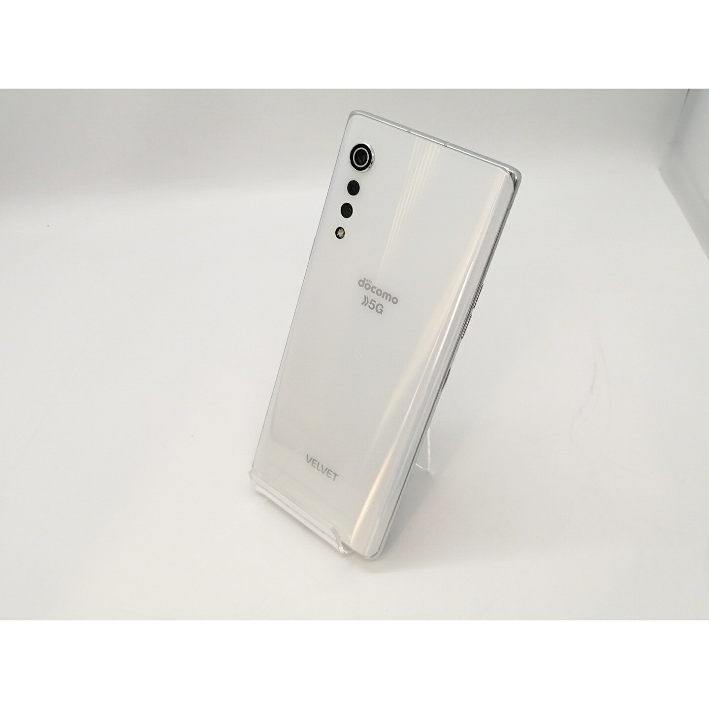 中古】LG電子 docomo 【SIMロック解除済み】 LG VELVET（LG Dual