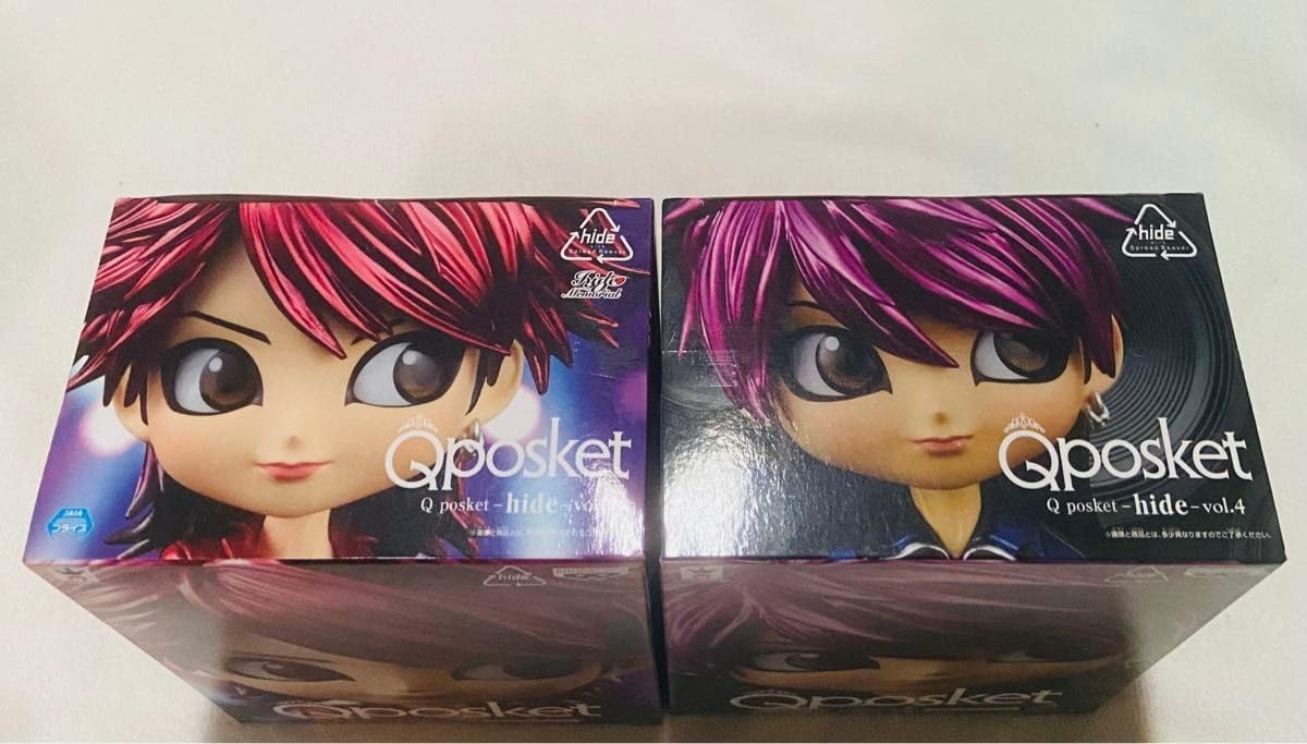 BANPRESTO - Qposket hide vol4と8　B ﾒﾀﾘｯｸｶﾗｰ　2点ｾｯﾄ Amazon | Q posket hide vol.8 hide フィギュア メタリック