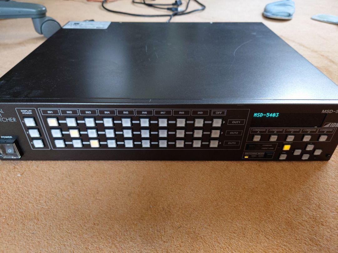 IDK MSD-5403 デジタルマルチスイッチャー IDK MSD-5403 デジタルマルチスイッチャー（MSD-S51 デジタル