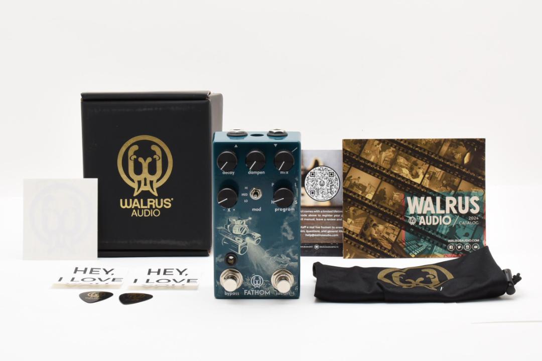 新品 未使用 Walrus Audio Fathom ウォルラスオーディオ WALRUS AUDIO FATHOM WAL-FATH [Multifunction Reverb
