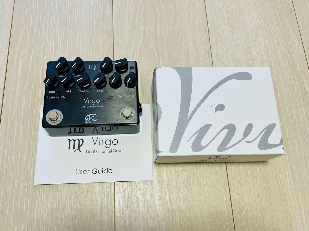 Vivie Virgo オーバードライブ　ディストーション 2ch Vivieの新作ドライブペダルが入荷しました！｜島村楽器 郡山アティ店