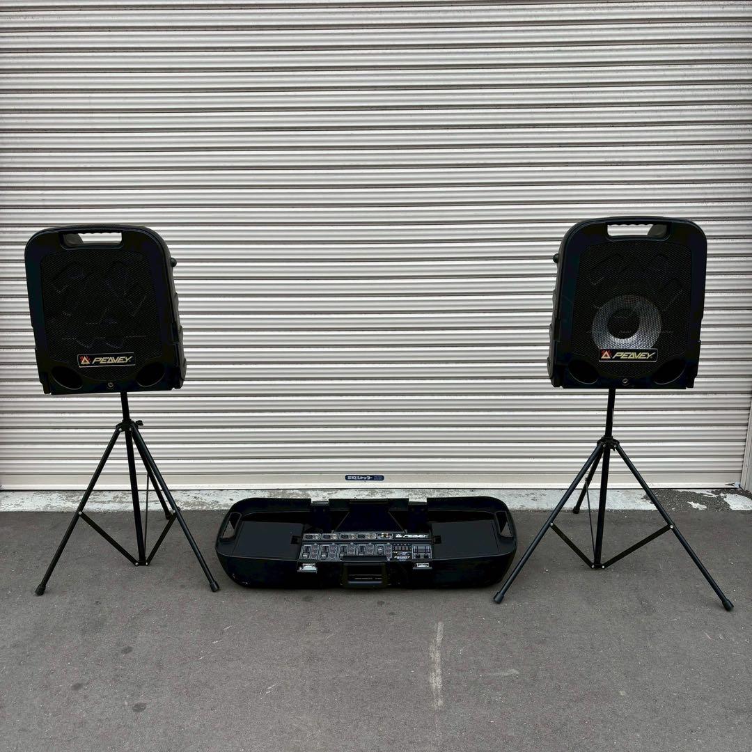 PEAVEY ESCORT 2000 ピービー ポータブル PAシステム 中古】PEAVEY ESCORT 150Watt Powered Mixer ポータブルPA