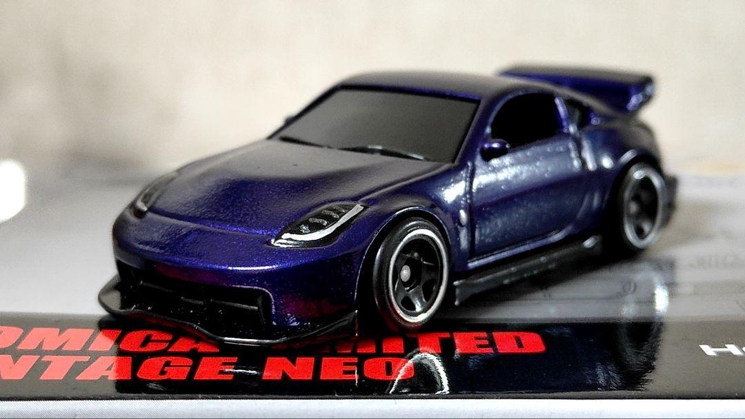 リアル ホットウィールカスタム ☆紫☆走行 フルエアロ フェアレディZ ミニカー