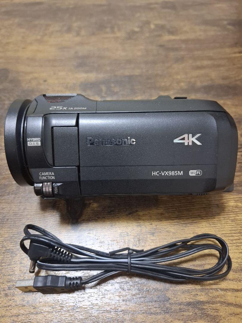 Panasonic HC-VX985M 4Kビデオカメラ　ジャンク品 Panasonic HC-VX985M 4K ビデオカメラ【ジャンク】（動作品