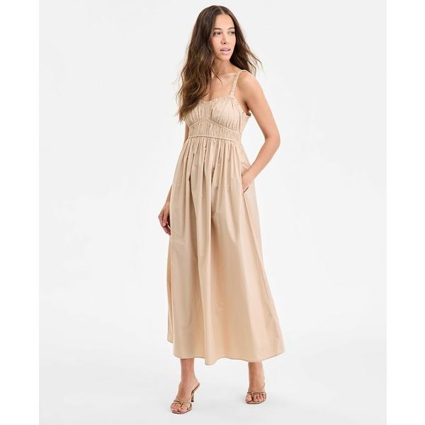 ボス オレンジ ワンピース トップス レディース Women's Cotton