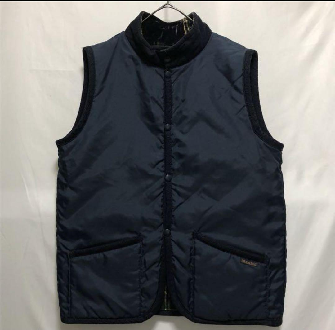 LAVENHAM ラベンハム メンズビギ 英国製 リバーシブル ベロア ベスト 32e2326e465aa9283221ff8053dbf9