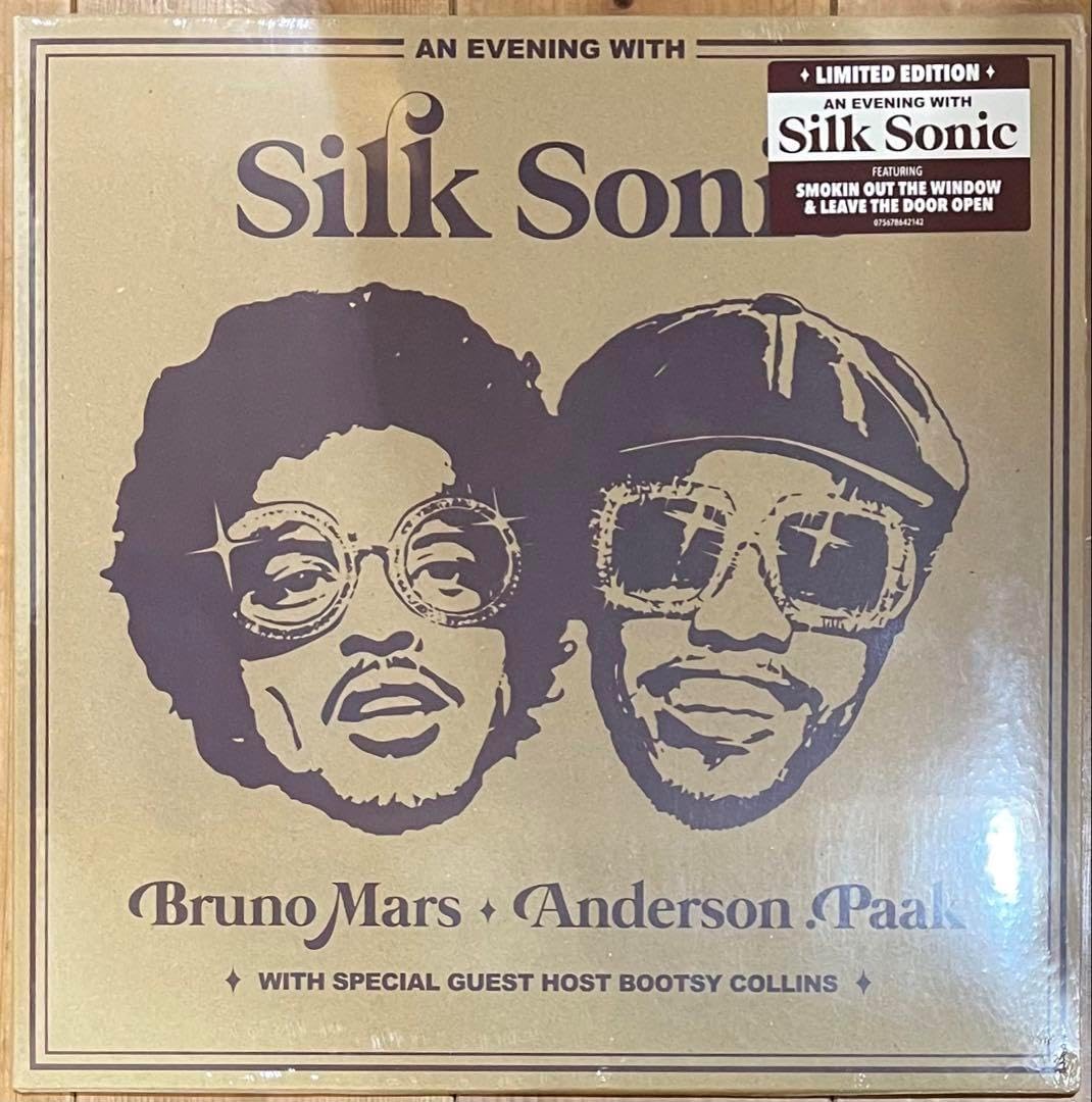 未開封 サイト 限定盤 silk sonic レコード bruno mars Bruno Mars/An Evening with Silk Sonic