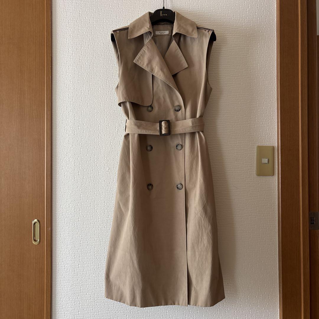 イタリア製 ペゼリコ ロングジレ M相当 ベージュ レディース PESERICO イタリア製 ペゼリコ ロングジレ M相当 ベージュ レディース