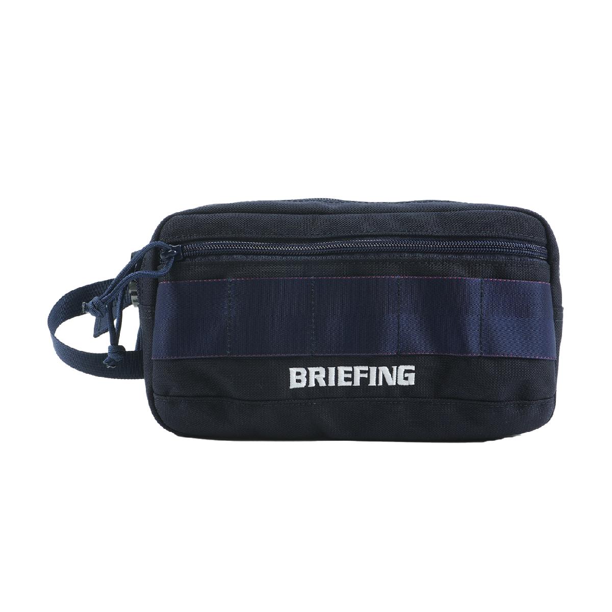 ブリーフィング BRIEFING 1000D TURF ダブルジップポーチ