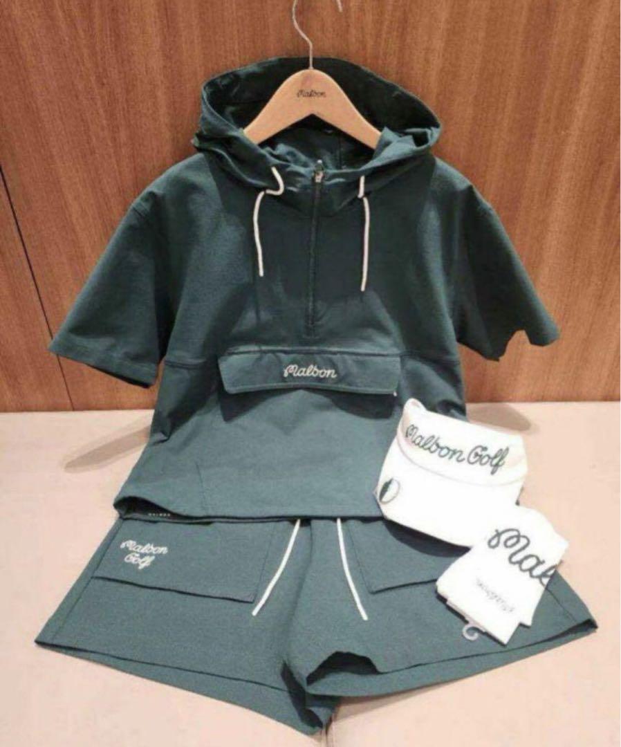 マルボンゴルフ レディース パーカー ショートパンツ