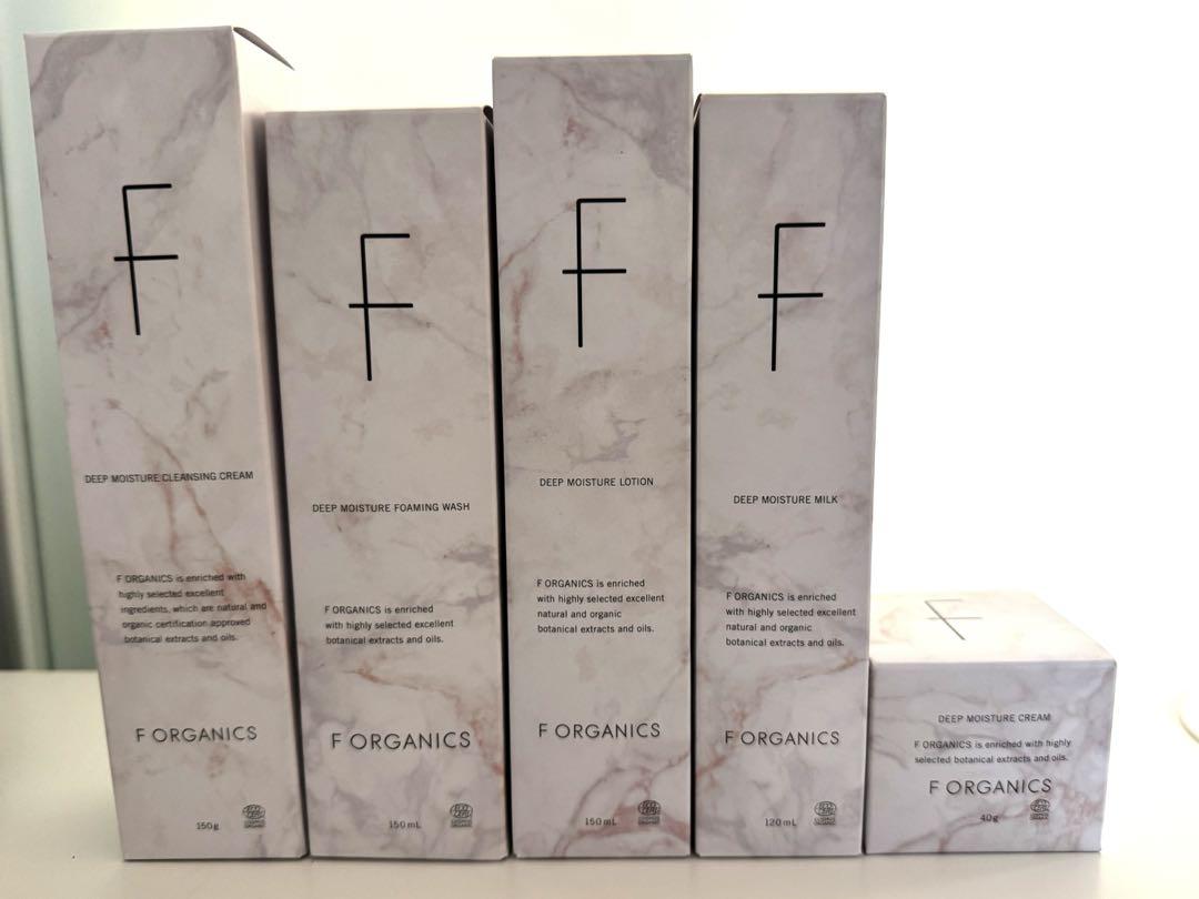 F ORGANICS エフオーガニクス　スキンケア5点 F ORGANICS】モアブライトニング ホワイトセラム ｜F ORGANICS