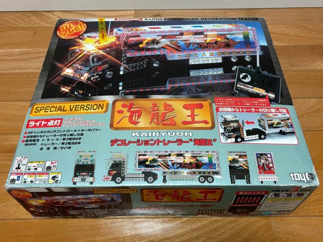トイコー デコレーショントレーラー 海龍王 デコトラ ラジコン 訳あり Amazon.co.jp: デコレーショントレーラー 海龍王 トイコー