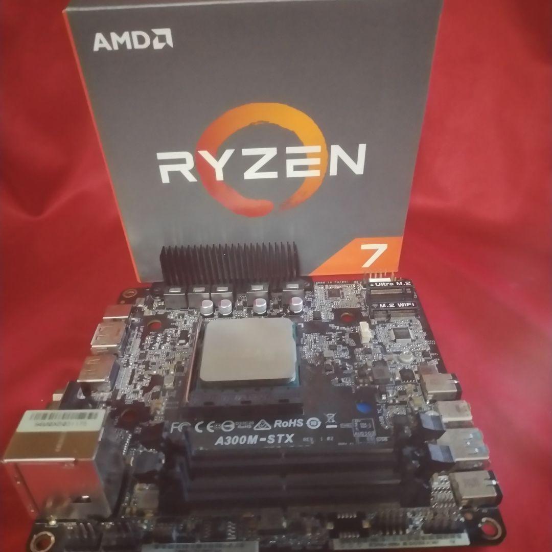 deskmini A300M-STXとRYZEN7 1800X #ビッーヒ deskmini A300M-STXとRYZEN7 1800X #ビッーヒ（Amazon | ASRock