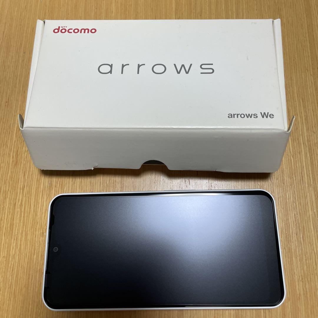 docomo へらし arrows We ホワイト 本体