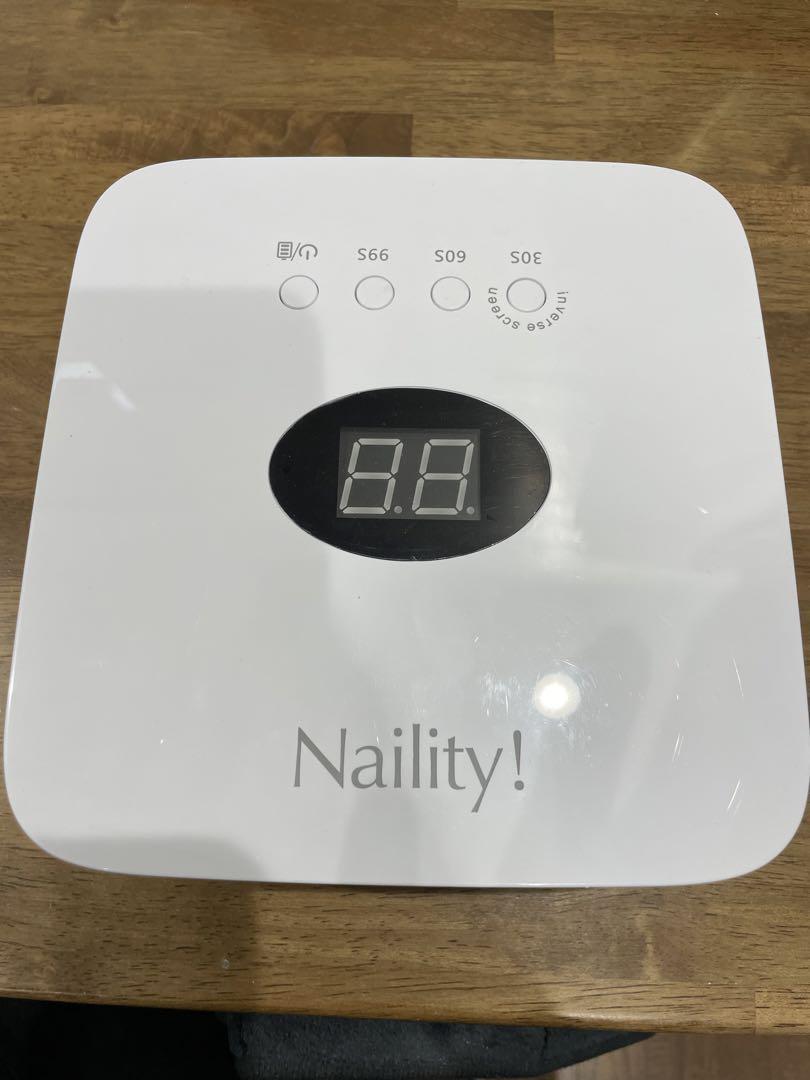 【未使用品】Naility!ハイブリットコードレスライトLEDネイル用ライト Amazon.co.jp：Naility! ハイブリッドコードレスジェルネイル