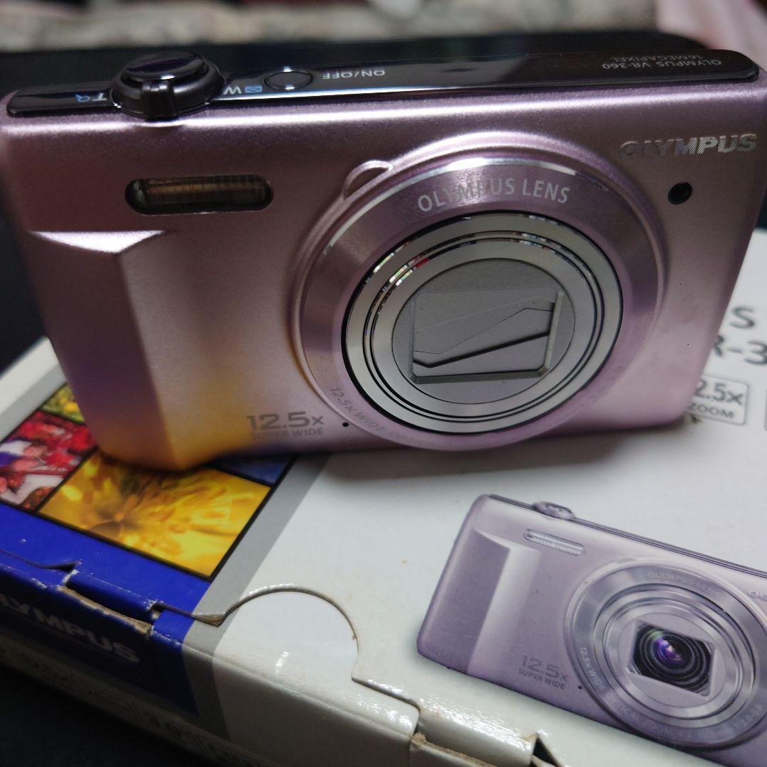 OLYMPUS VR-360 ピンク 12.5倍ズーム Olympus VR-360: 16 megapixel long-zoom compact for Europe