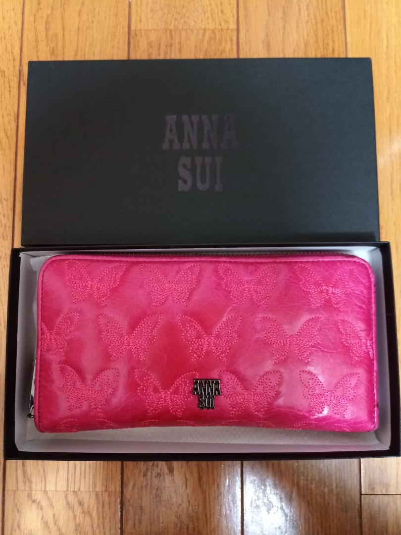 【新品】アナスイ ANNA SUI 財布 長財布 がま口 anna1120 ANNA SUI アナスイ 財布 がま口 ANNASUI 長財布 ルーミー