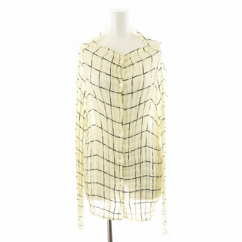 中古】ミーイッセイミヤケ me ISSEY MIYAKE ラメグラフチェック