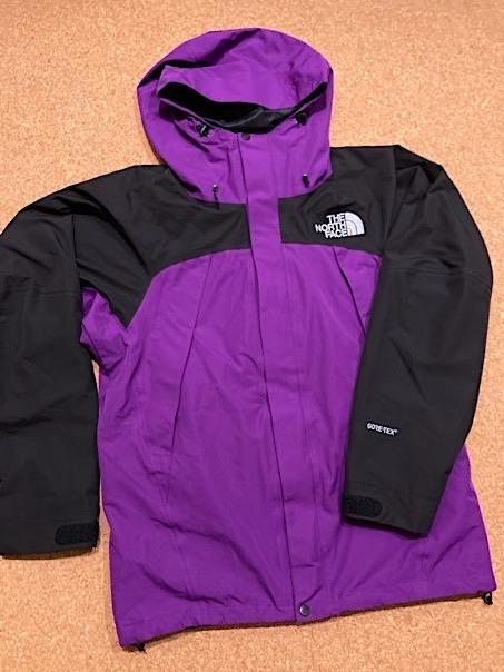 ノースフェイス SUMMIT マウンテンジャケット GORE-TEX 紫/黒 M ノースフェイス SUMMIT マウンテンジャケット GORE-TEX 紫/黒 M