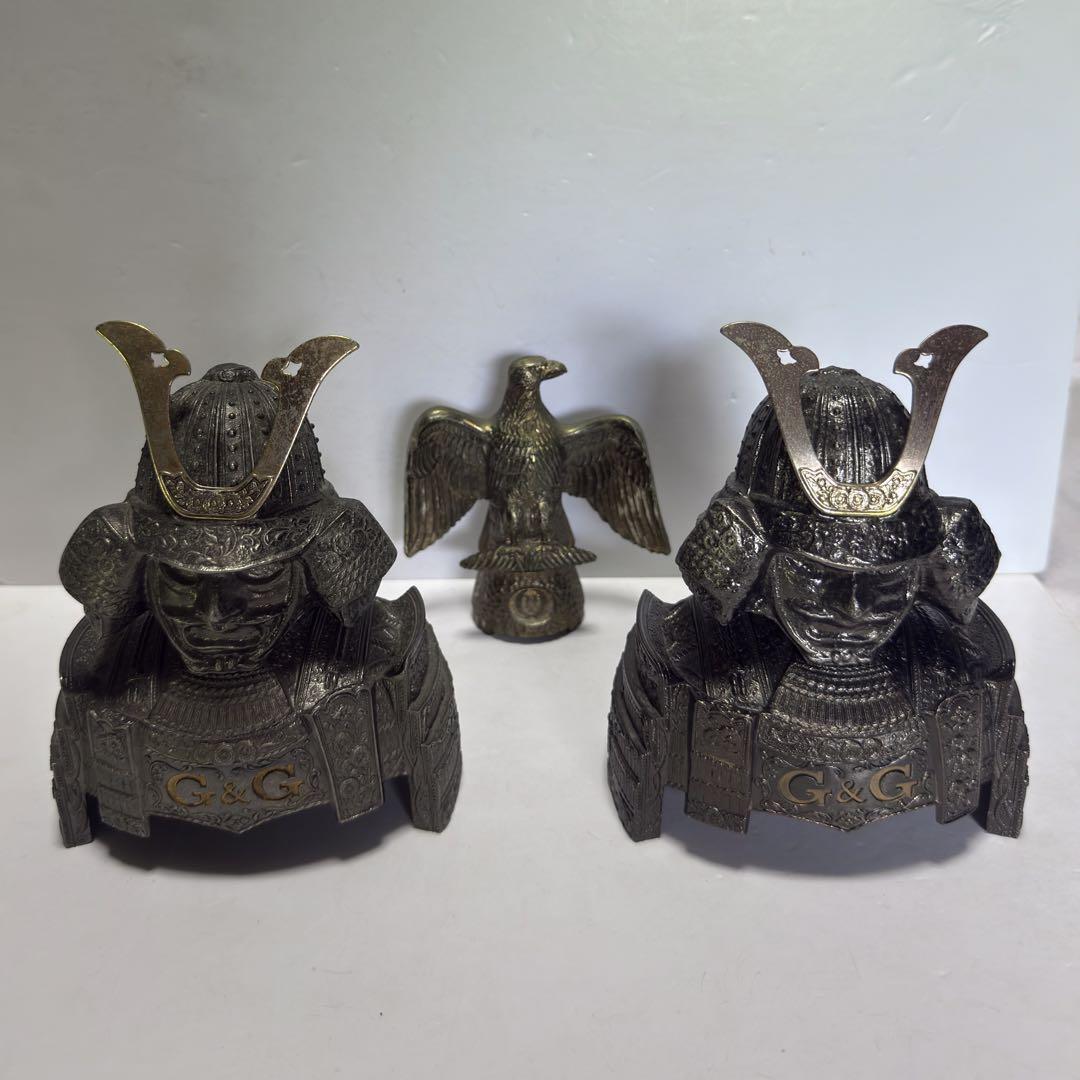 ニッカウィスキー ボトルキャップ　甲冑 鎧兜 戦国武将 G&G 2点とおまけ付 貴重】ニッカウィスキー ボトルキャップ カバー 甲冑 鎧兜 戦国