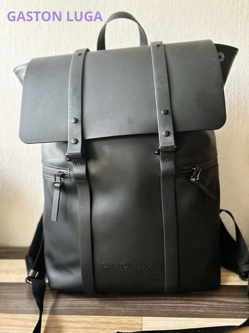 ガストンルーガ GASTON LUGA バックパック 13Lpc収納 防水　黒 楽天市場】ガストンルーガ リュック 防水 黒 バッグパック